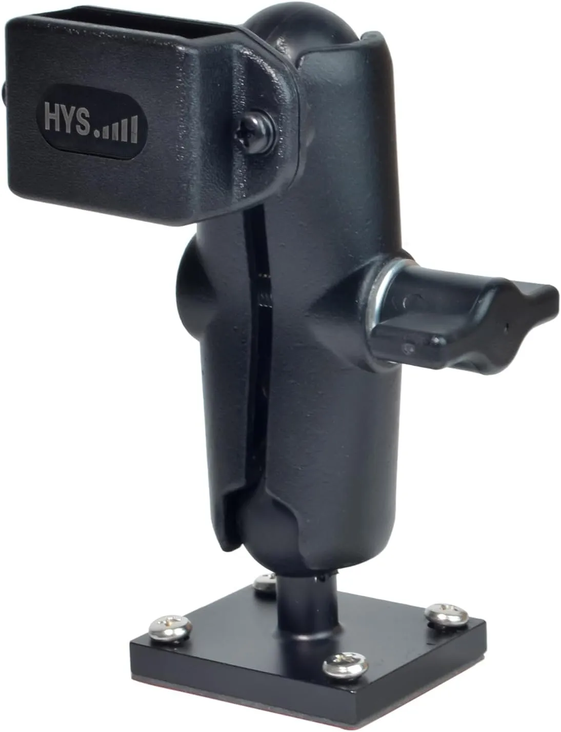 HYS Heavy Duty Drill Base Handheld Radio with Belt Clip Mount, Secure Grip,Versatile Compatibility, Professional-Grade Durability, Easy Installation, Sturdy Walkie Talkie Bracket Mount