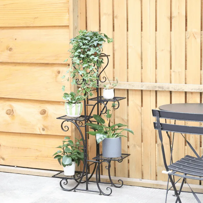 Indoor Outdoor Potted Plant Holders Stand Table Shelf