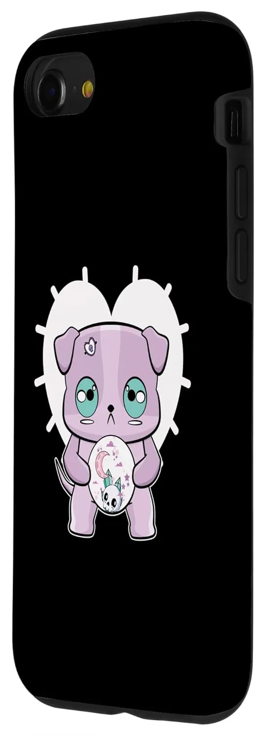 iPhone SE (2020) / 7 / 8 Bulldog Anime Pup Glass Ball Case