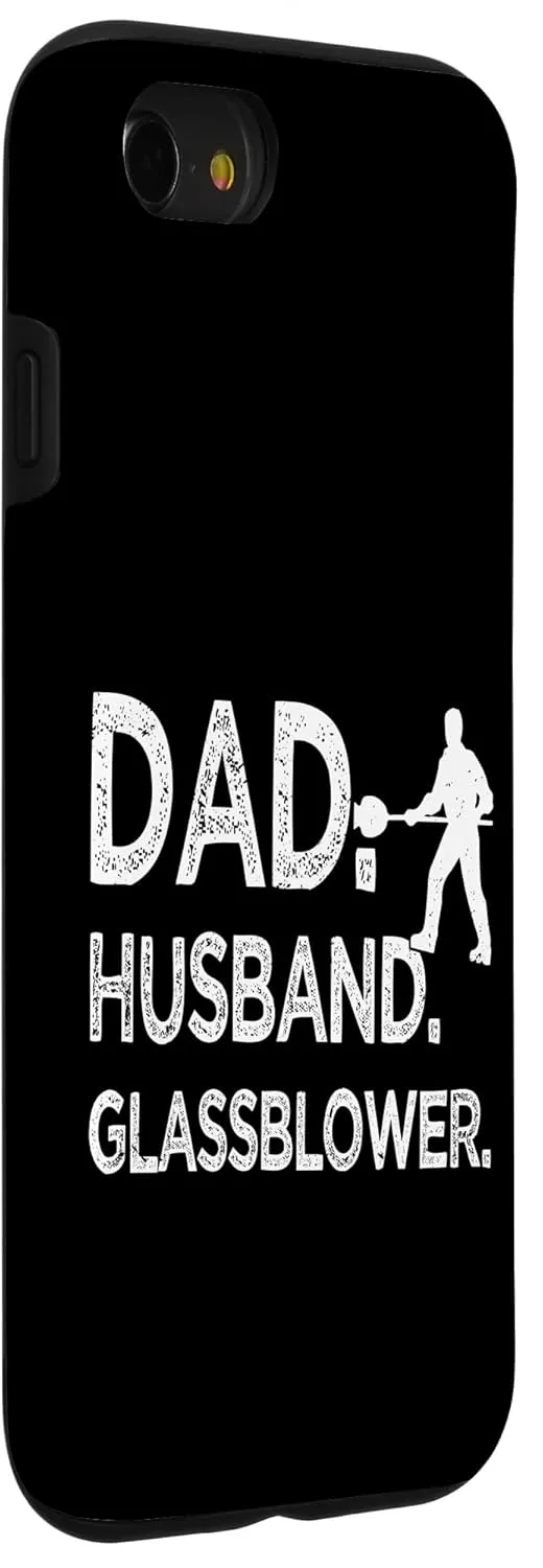iPhone SE (2020) / 7 / 8 Dad Husband Glassblower Funny Glassware Making Family Case