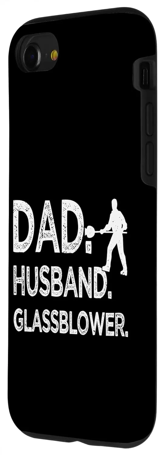 iPhone SE (2020) / 7 / 8 Dad Husband Glassblower Funny Glassware Making Family Case
