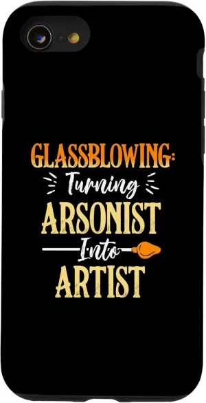 iPhone SE (2020) / 7 / 8 Glassblowing Artist Glassblower Glassworker Glass Lover Case