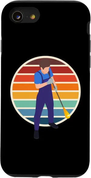 iPhone SE (2020) / 7 / 8 Glassblowing Retro I Glassblower Art Glass Craft Saying Case