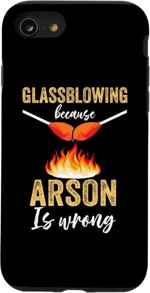 iPhone SE (2020) / 7 / 8 Love Glassblowing Glassblower Glassworker Glass Lover Case