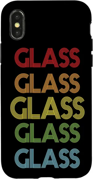 iPhone X/XS Glass Name Case