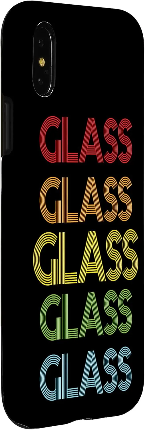 iPhone X/XS Glass Name Case
