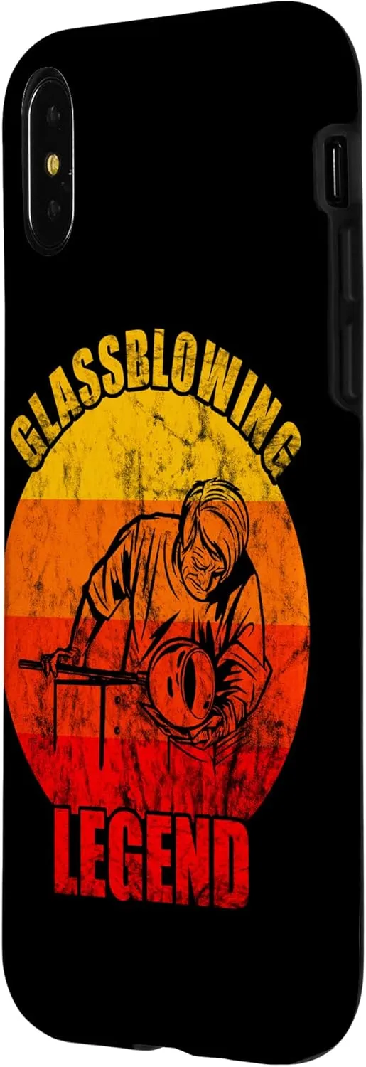 iPhone X/XS Glassblower Glassworking Vintage Retro Glassblowing Legend Case
