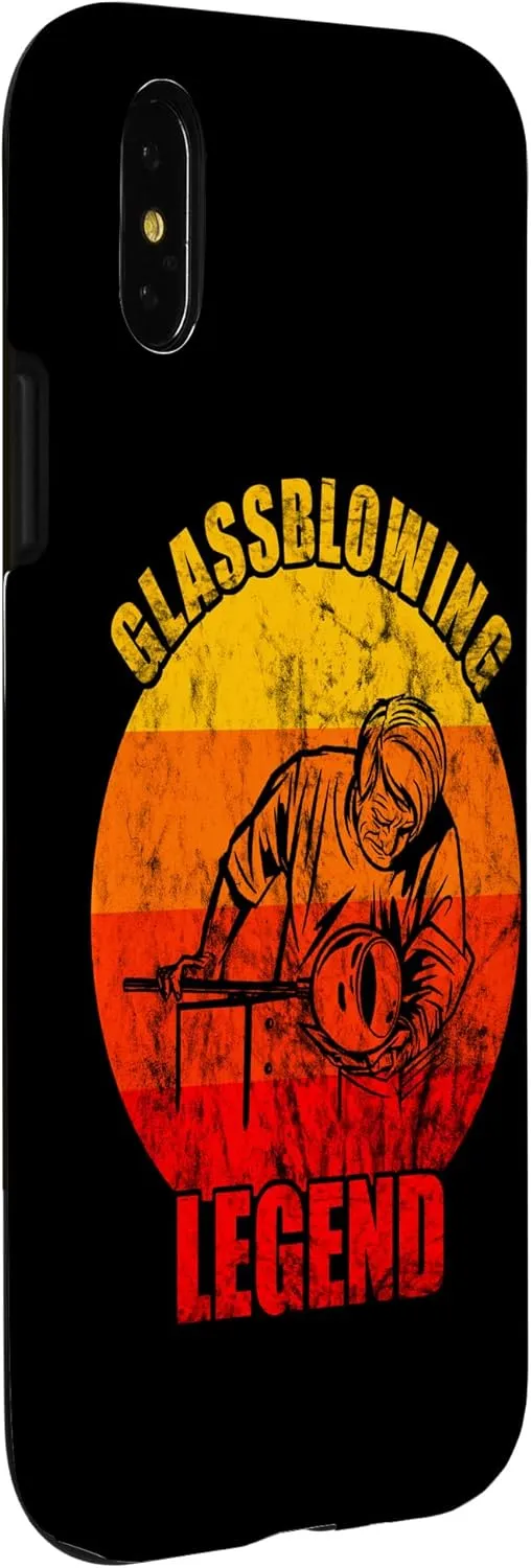 iPhone X/XS Glassblower Glassworking Vintage Retro Glassblowing Legend Case