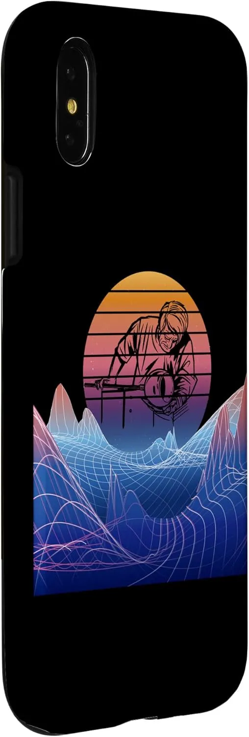 iPhone X/XS Glassblower Vaporwave Landscape Retro Working Glassblowing Case