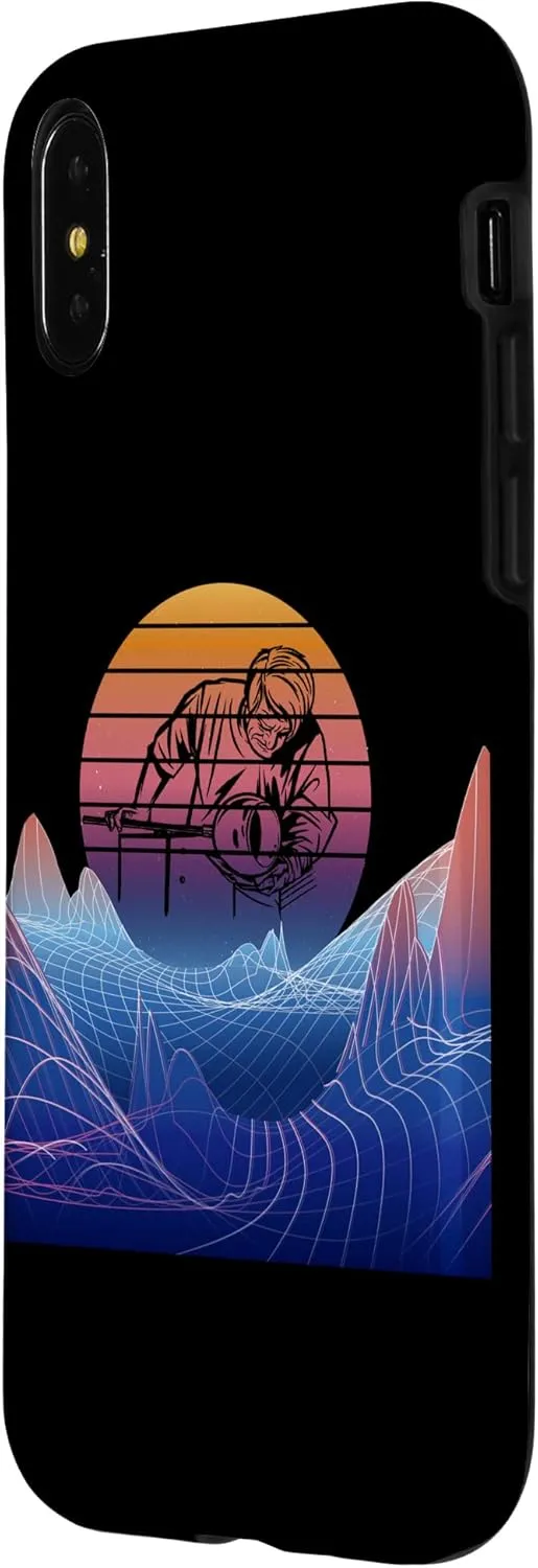 iPhone X/XS Glassblower Vaporwave Landscape Retro Working Glassblowing Case