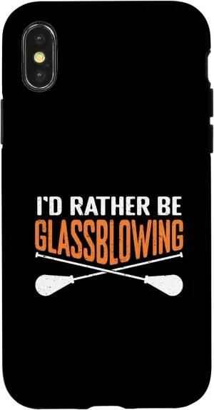 iPhone X/XS Glassblowing Glass Blower Glass Blowing Case