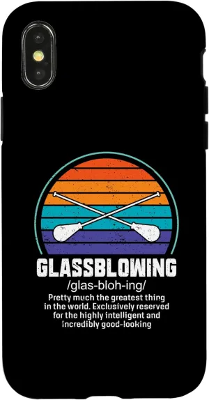 iPhone X/XS Glassblowing Glass Blower Glass Blowing Case