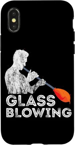 iPhone X/XS Glassblowing Glassblower Glass Art Glassworking Technique Case