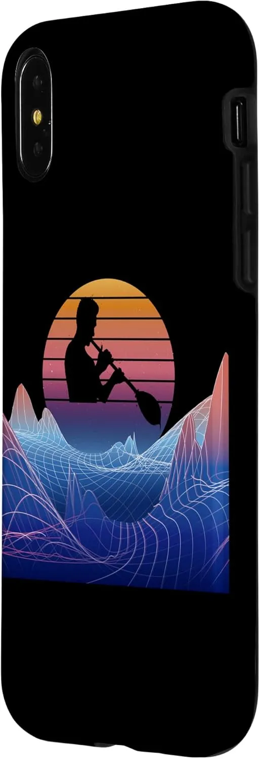 iPhone X/XS Glassblowing Vaporwave Landscape Retro Glassblower Working Case