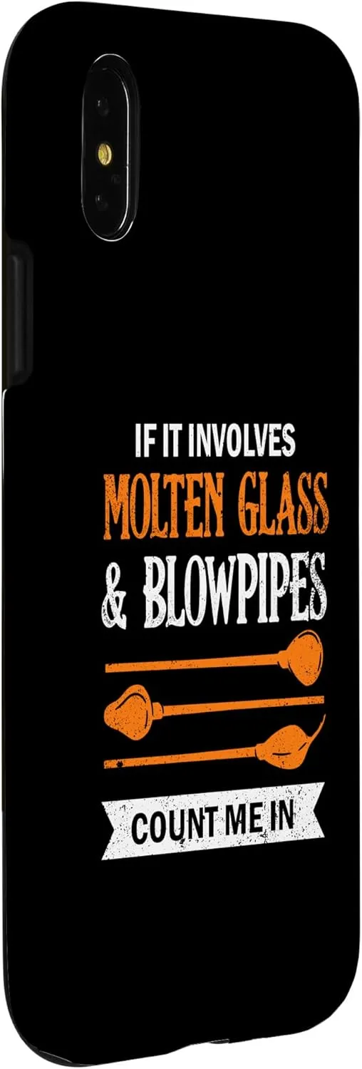 iPhone X/XS Involves Molten Glass Glassblowing Glassblower Glassworker Case