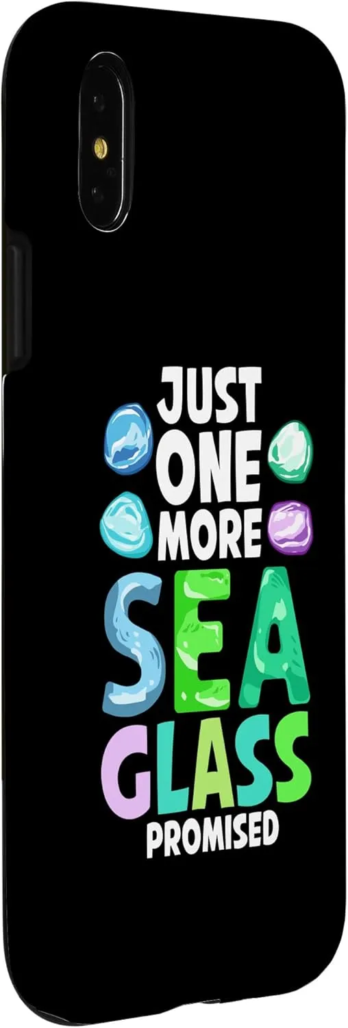 iPhone X/XS Sea Glass Collecting Beach Glass Quotes Beachcombing Case