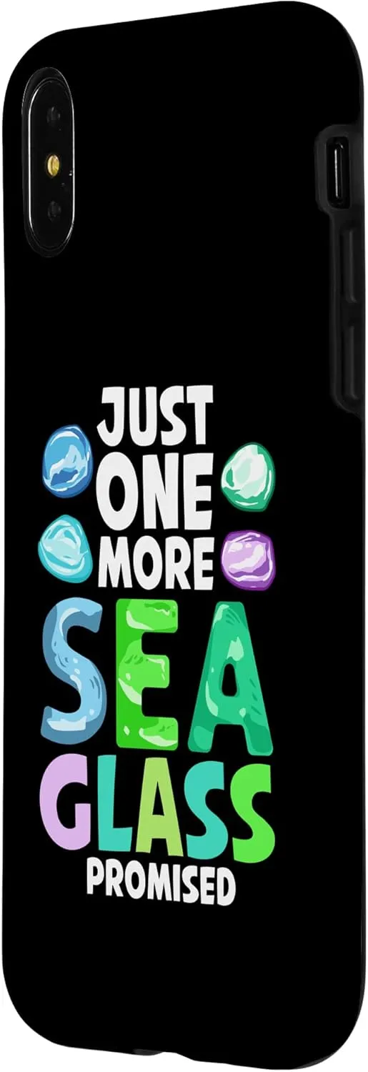 iPhone X/XS Sea Glass Collecting Beach Glass Quotes Beachcombing Case