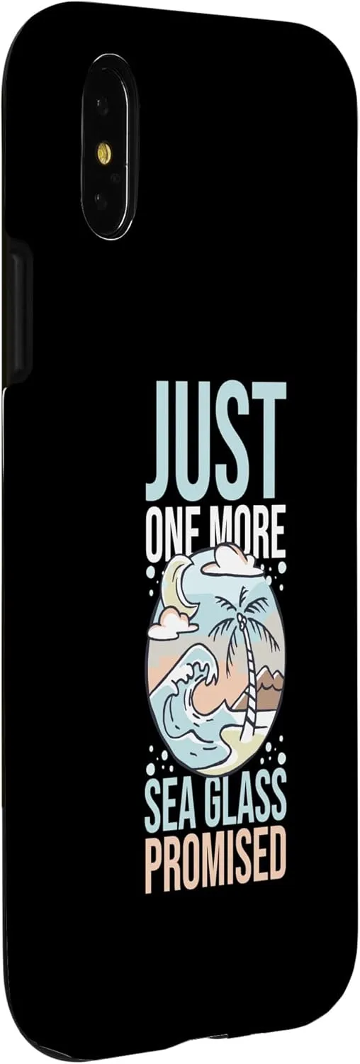 iPhone X/XS Sea Glass Collecting Beach Glass Quotes Beachcombing Case