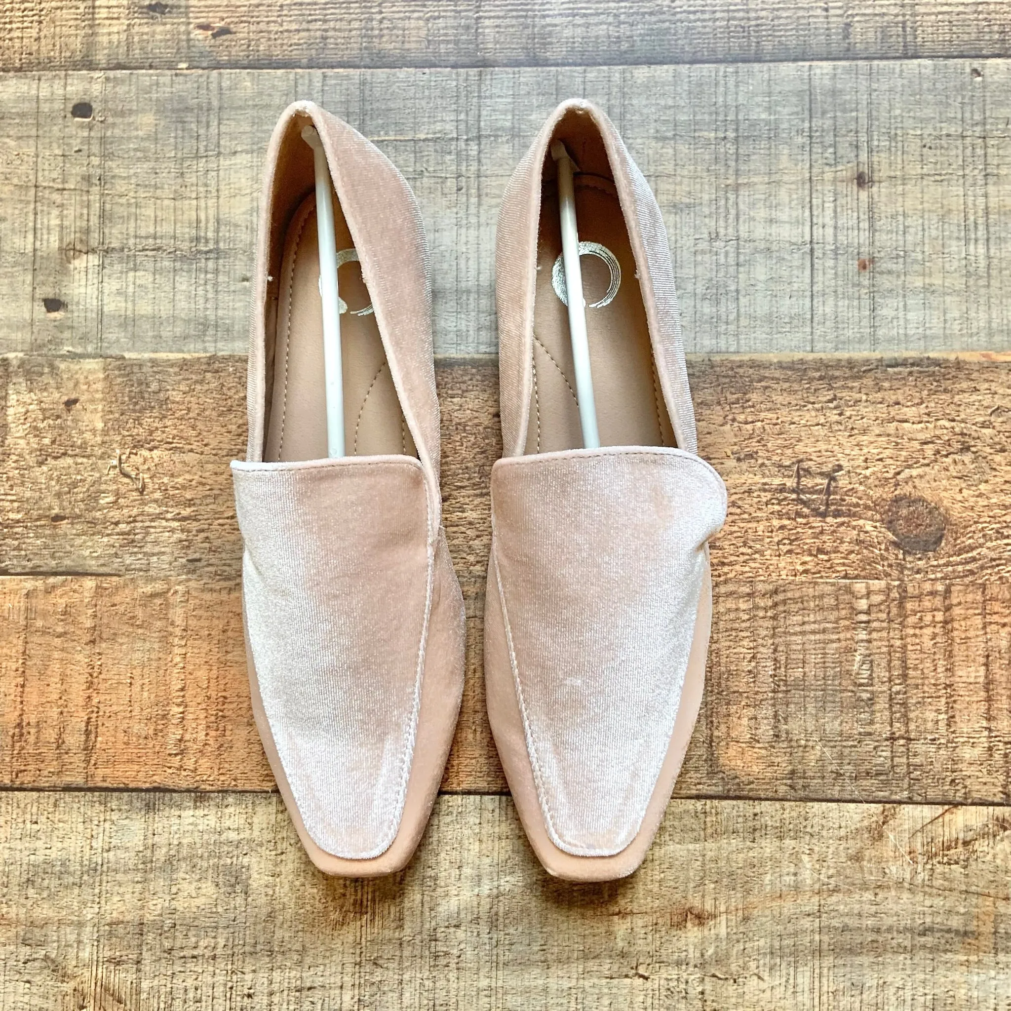 Journee Nude Slip On Loafers- Size 7 (BRAND NEW)