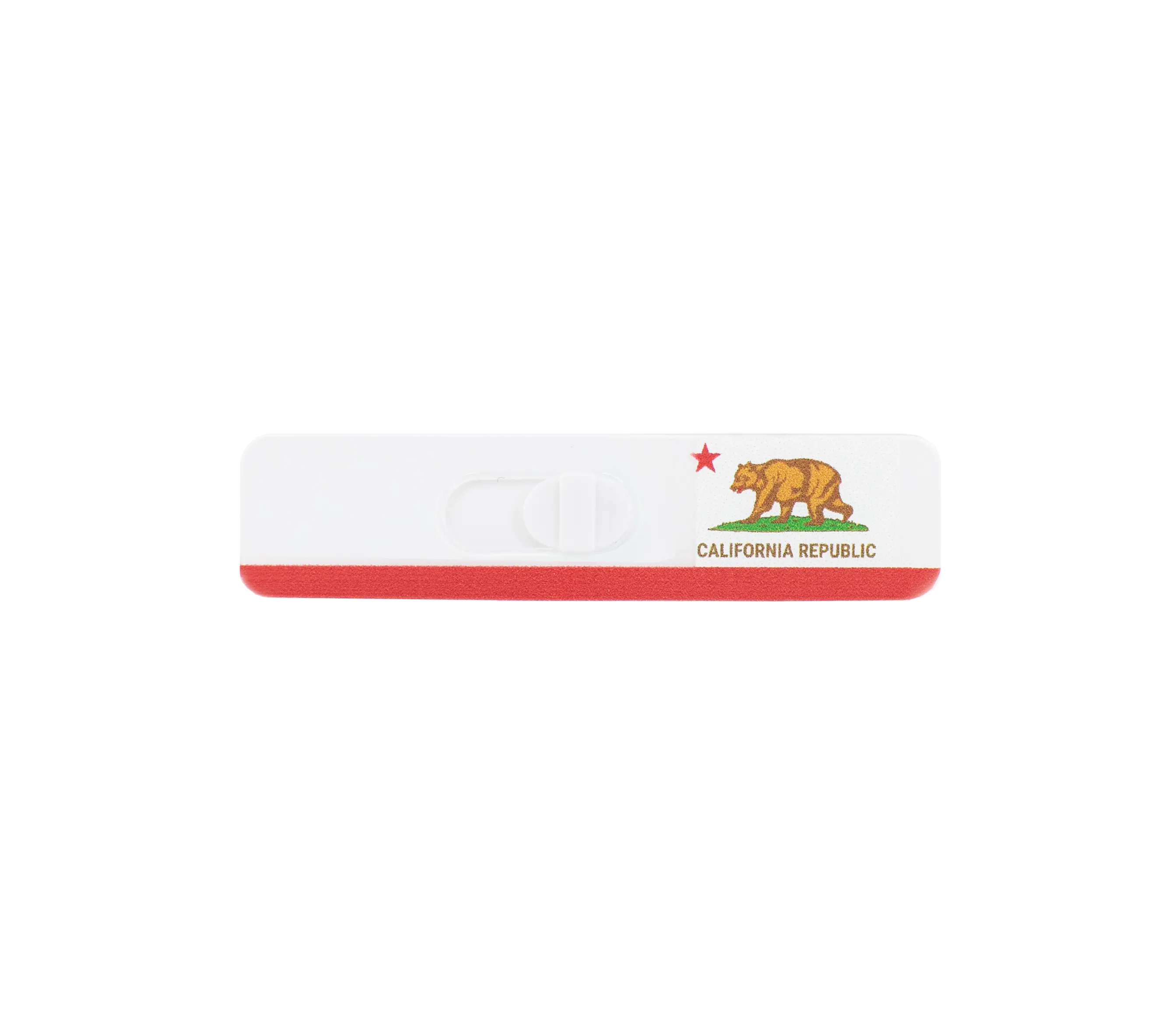 Kamshield Webcam Cover | California Republic   Red