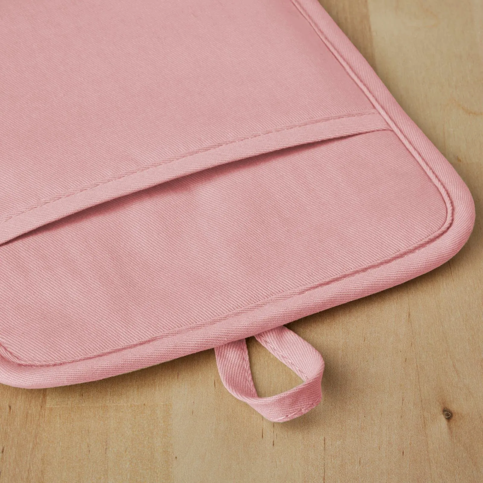 KitchenAid Ribbed Soft Silicone Water Resistant Pot Holder Set, Milkshake , 2 Piece Set, 7"x9"
