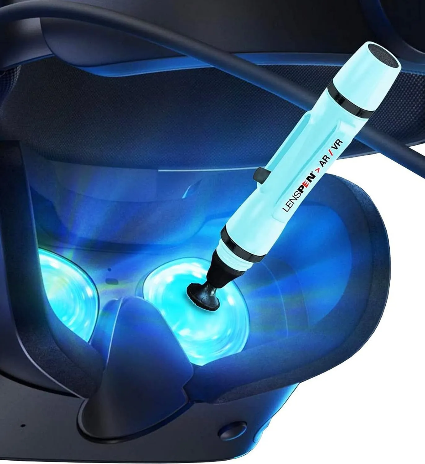 LensPen VR Headset Lens Cleaning Pen Gift  Original Black Carbon Patented Tech - Remove Fingerprints Dust Grease   Reduce Fog to Clean Augmented & Virtual Reality Goggles > Oculus, Valve Index, PS4