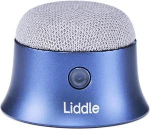 Liddle Speaker Pro - Magnetic PortableBluetooth Speaker with Microphone for iPhone 12/13/14/15/16-5W Wireless Audio, 8-Hour Battery, Water-Resistant - Magnetic Attach to Anywhere (Blue)