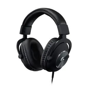 Logitech G PRO Gaming Headset for Oculus Quest 2 - Oculus Ready - Custom-length Cable - PRO-G Precision Gaming Audio Driver - Steel and Aluminum Build - Low-Latency 3.5 mm Aux Connection