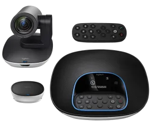 Logitech - Group - Video Conferencing System with Tabletop Speakerphone