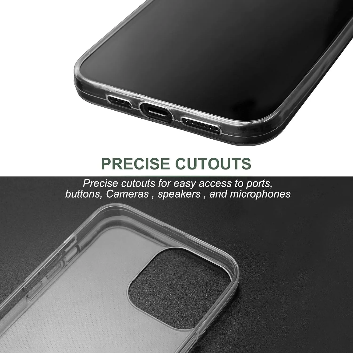 Lucky Ducky with Glasses Four Leaf Clover Phone Case Slim Shockproof Protective Cover Phone Cover Compatible with iPhone 13 iPhone 13 Pro