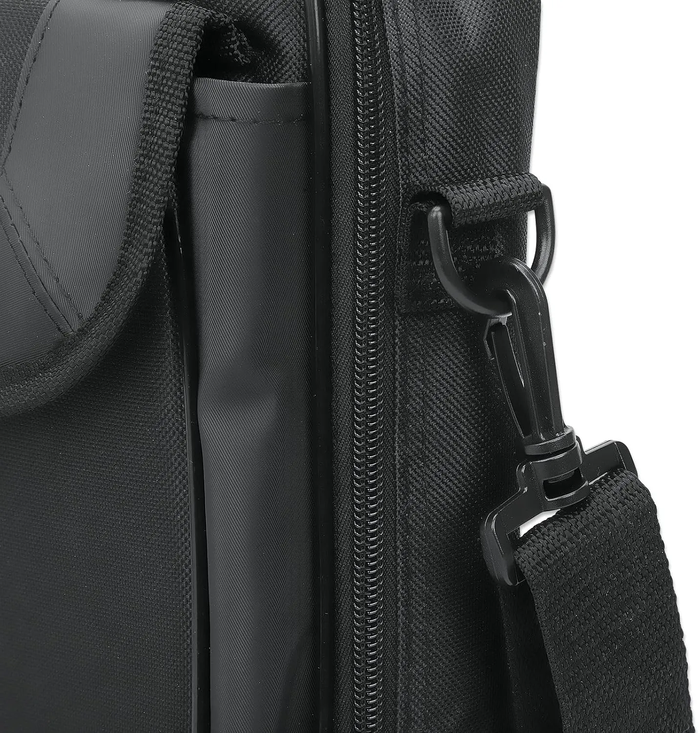 MANHATTAN Laptop Shoulder Bag Carrying Case  Slim Briefcase Style, Clamshell Opening, Padded Compartments3 Yr Mfg Warranty