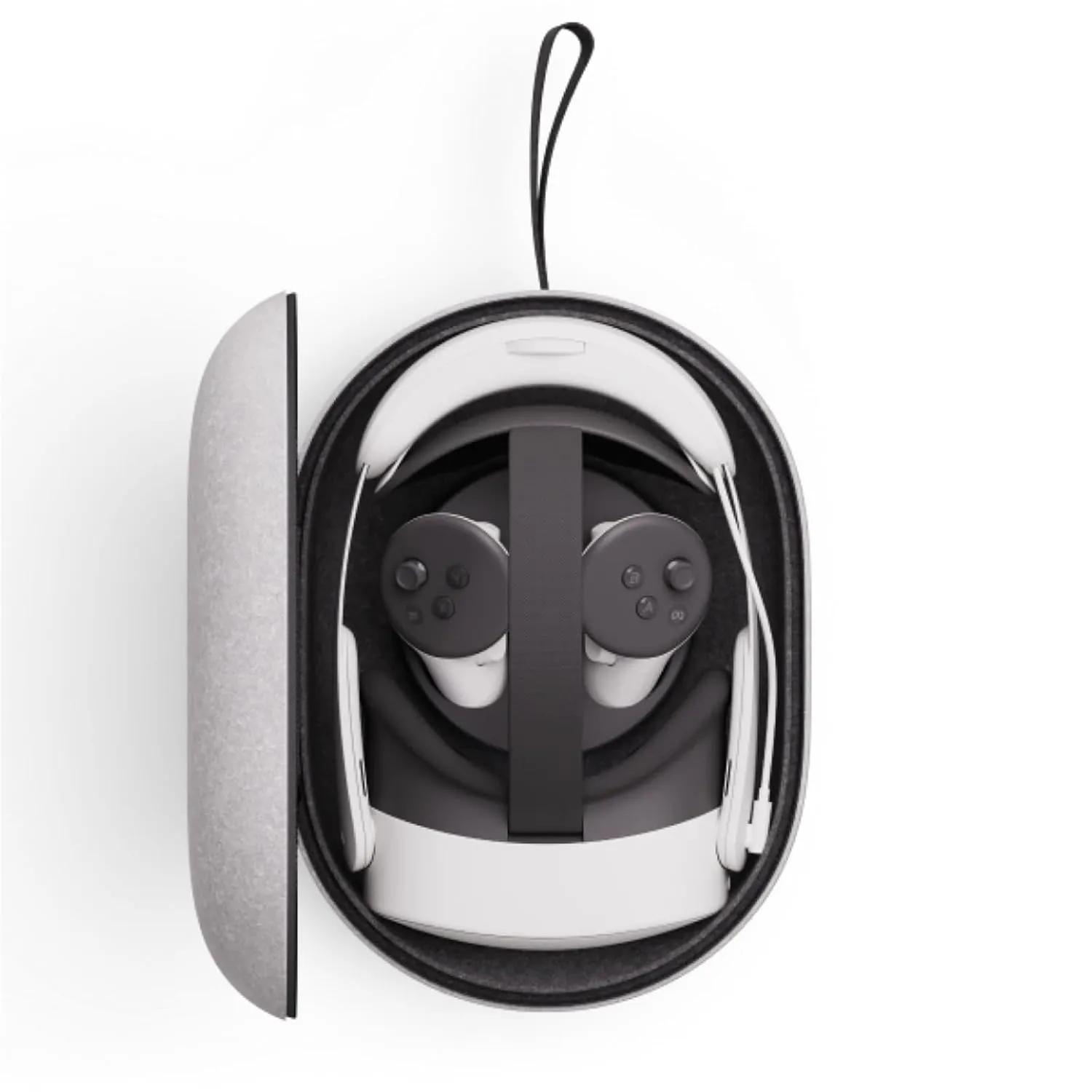 Meta Quest Carrying Case  Works with Meta Quest 3/3S  Premium Style and Protection  Fits Quest 3/3S, Touch Plus Controller, Headstrap, Active Straps, Charging Cable and Adapter