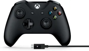 Microsoft 4N6-00001 Xbox Controller   Cable for Windows, Black