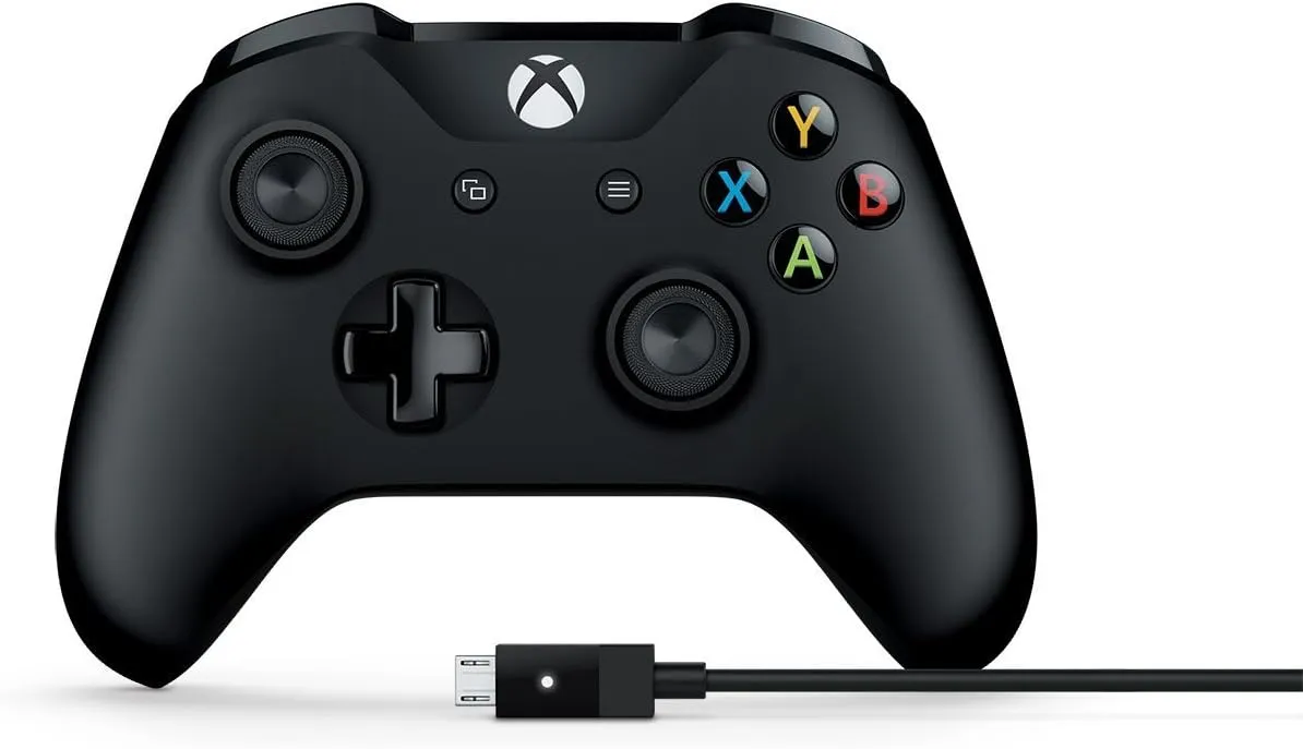 Microsoft 4N6-00001 Xbox Controller   Cable for Windows, Black