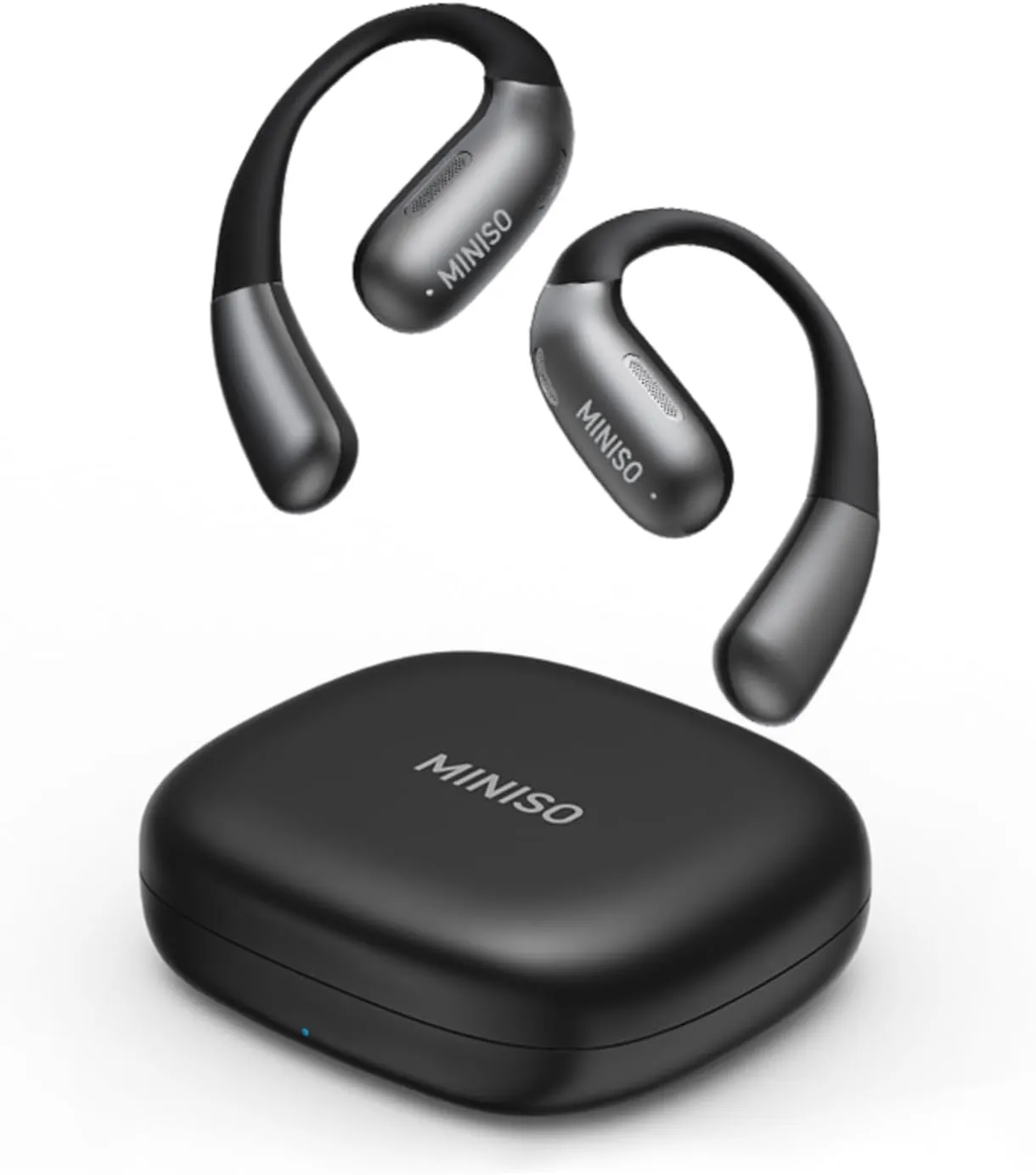 MINISO X28 Translation Earbuds Real Time AI Language Translator Earbuds Over The Ear Earbud Touch Screen for 135 Languages Two-Way Translation Device fit iOS & Android for Travel Business Learning