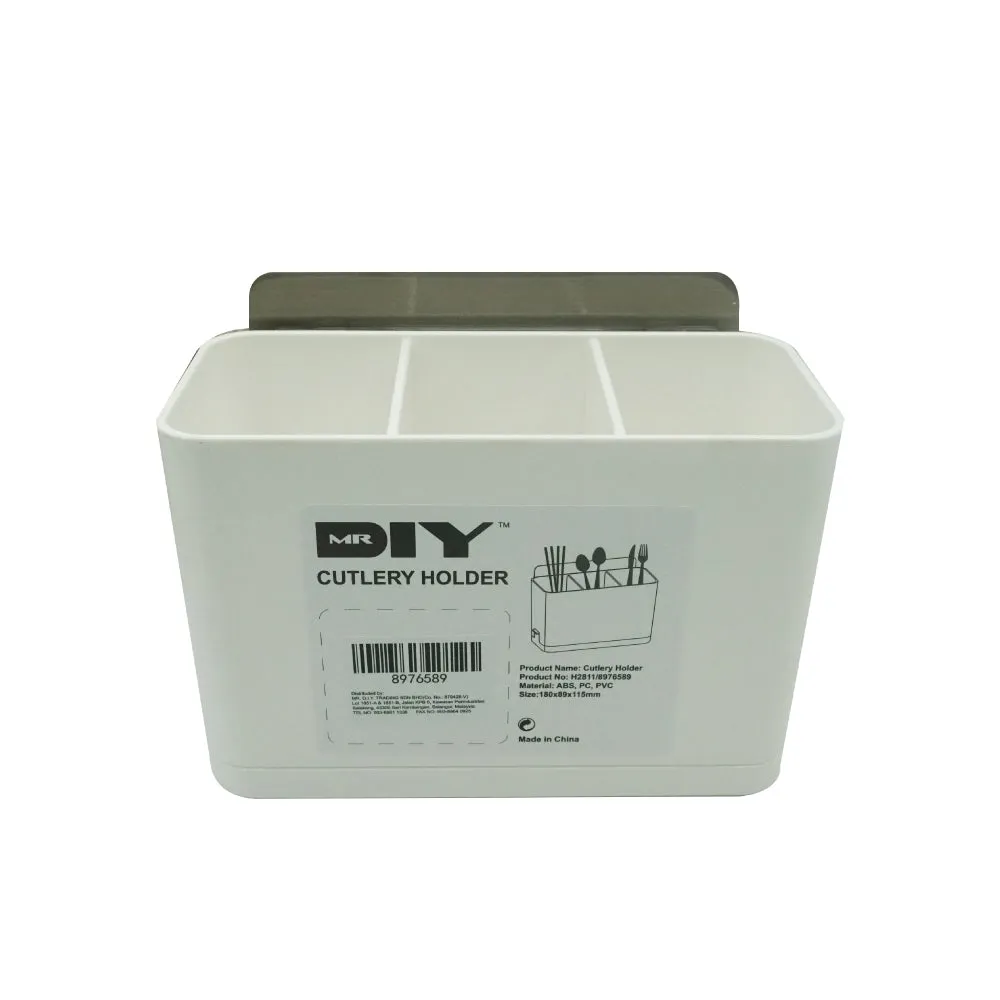 (MR.DIY) Kitchen Cutlery Storage Holder (18 X 12cm)