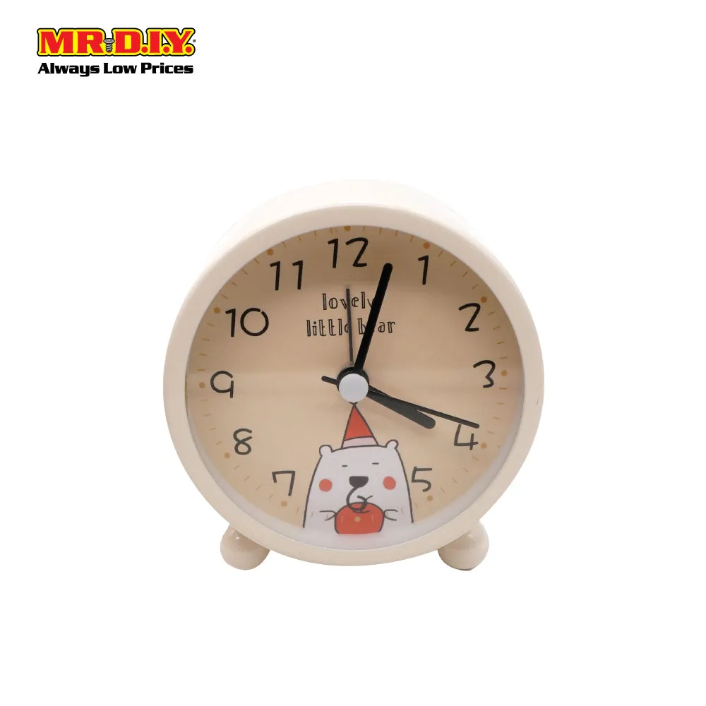 (MR.DIY) Portable Cute Little Bear Design Alarm Clock
