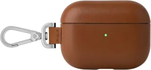 Native Union Leather Case for AirPods Pro with Clip  Handcrafted Fully-Wrapped Genuine Italian Leather case  Compatible with Wireless Chargers  Compatible with AirPods Pro, Airpods Pro 2 (Tan)