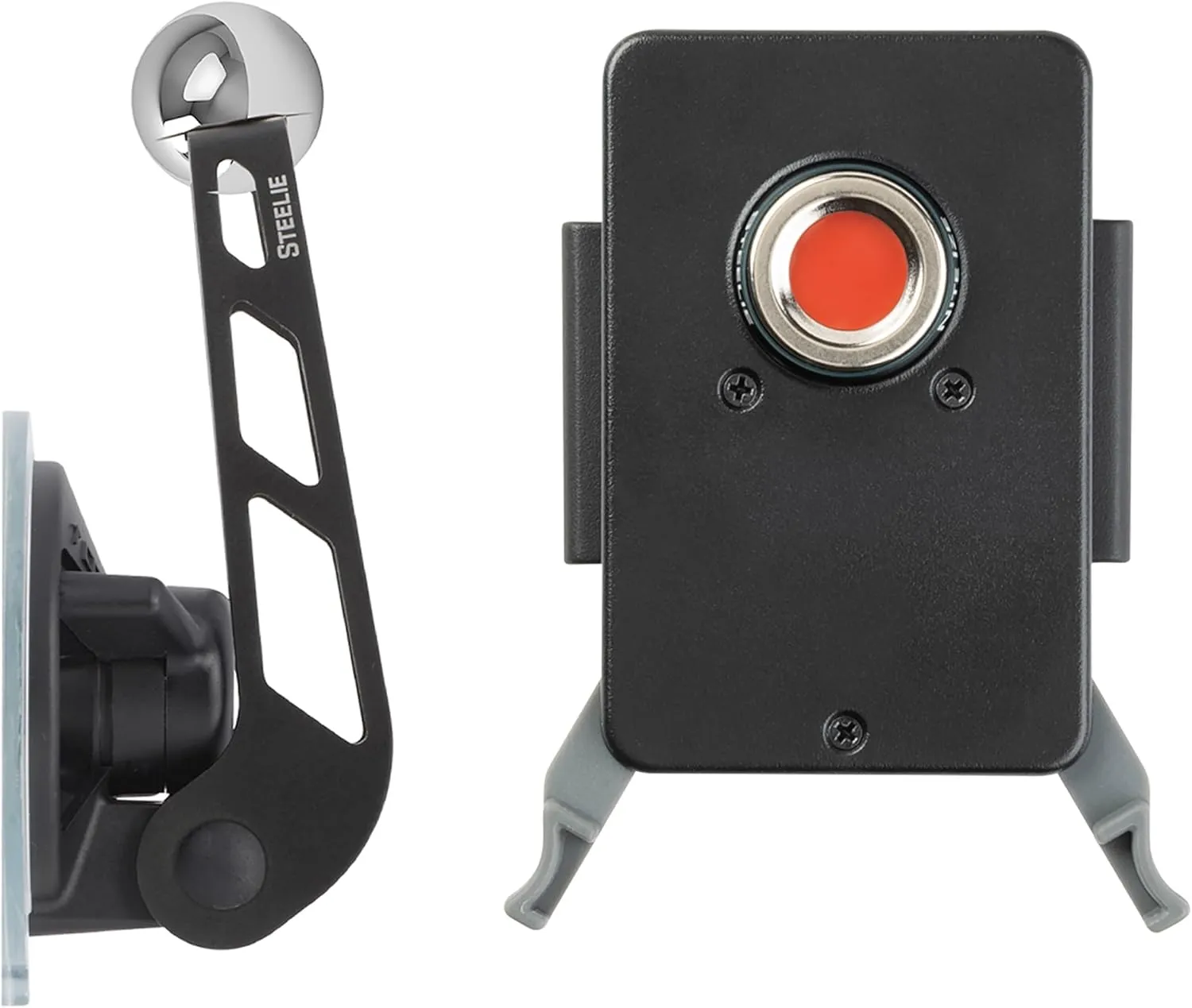 Nite Ize Steelie Windshield Kit - Magnetic Cell Phone Holder for Car Accessories - Sturdy Car Windshield Mount for Cell Phones - Squeeze