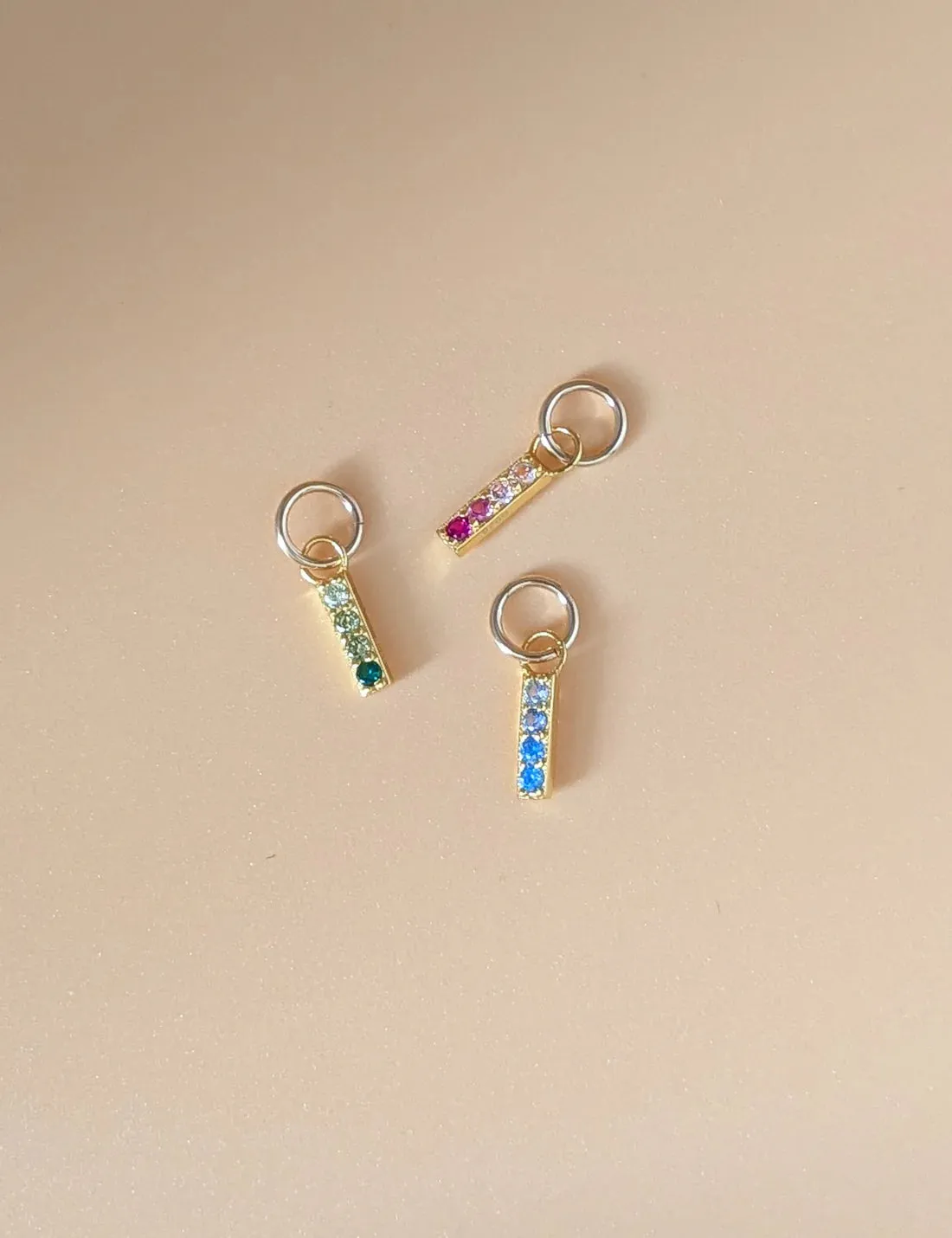 Nuance Ombre Crystal Bar Charms