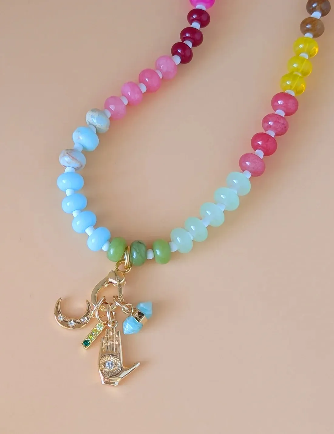 Nuance Ombre Crystal Bar Charms
