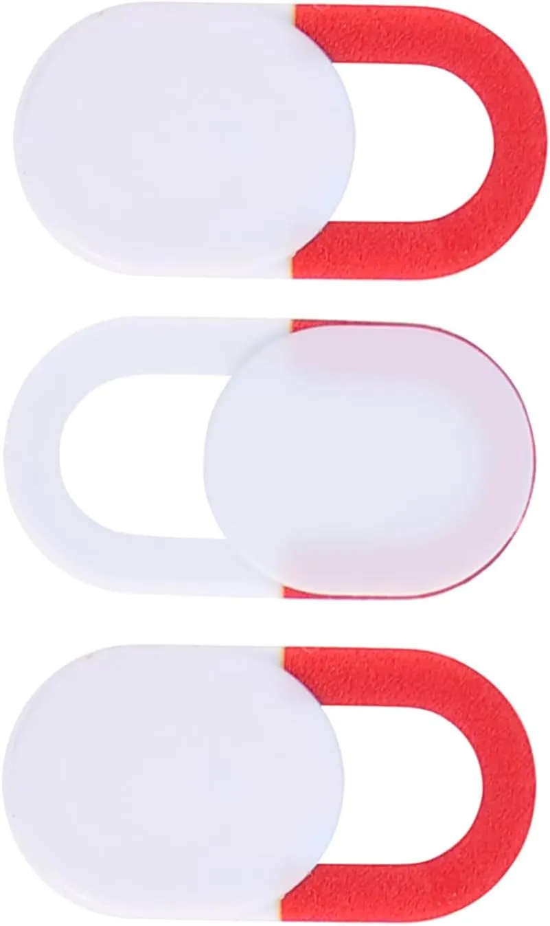 NUOBESTY 3pcs Privacy Camera Slide Cover Webcam Protector for Laptop Privacy Sticker for Phone Easy Install