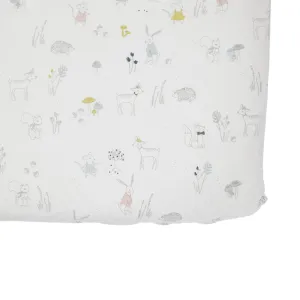 Organic Magical Forest Crib Sheet by Pehr