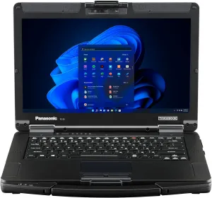 Panasonic Toughbook FZ-55 14 HD LED Laptop Computer  11th Gen Intel Core i5-1145G7 Quad-Core up to 4.40 GHz Processor, 16GB DDR4 RAM, 512GB PCIe NVMe SSD, Intel Iris Xe Graphics, Windows 11 Pro