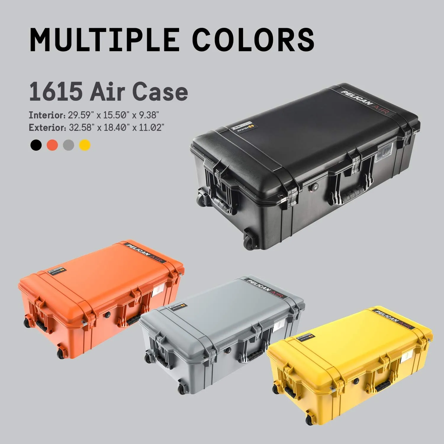 Pelica Air Travel Cases (Carry-on & Large Hard Case Luggage)