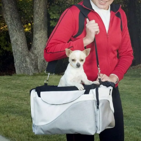 PetSafe Happy Ride Silver Bicycle Basket for Dogs