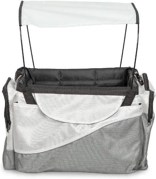 PetSafe Happy Ride Silver Bicycle Basket for Dogs