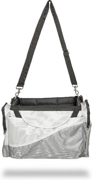 PetSafe Happy Ride Silver Bicycle Basket for Dogs
