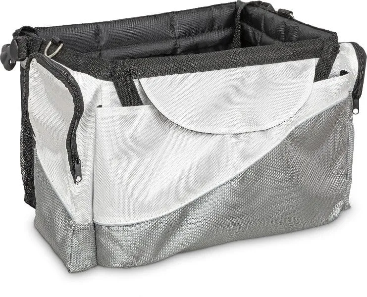 PetSafe Happy Ride Silver Bicycle Basket for Dogs