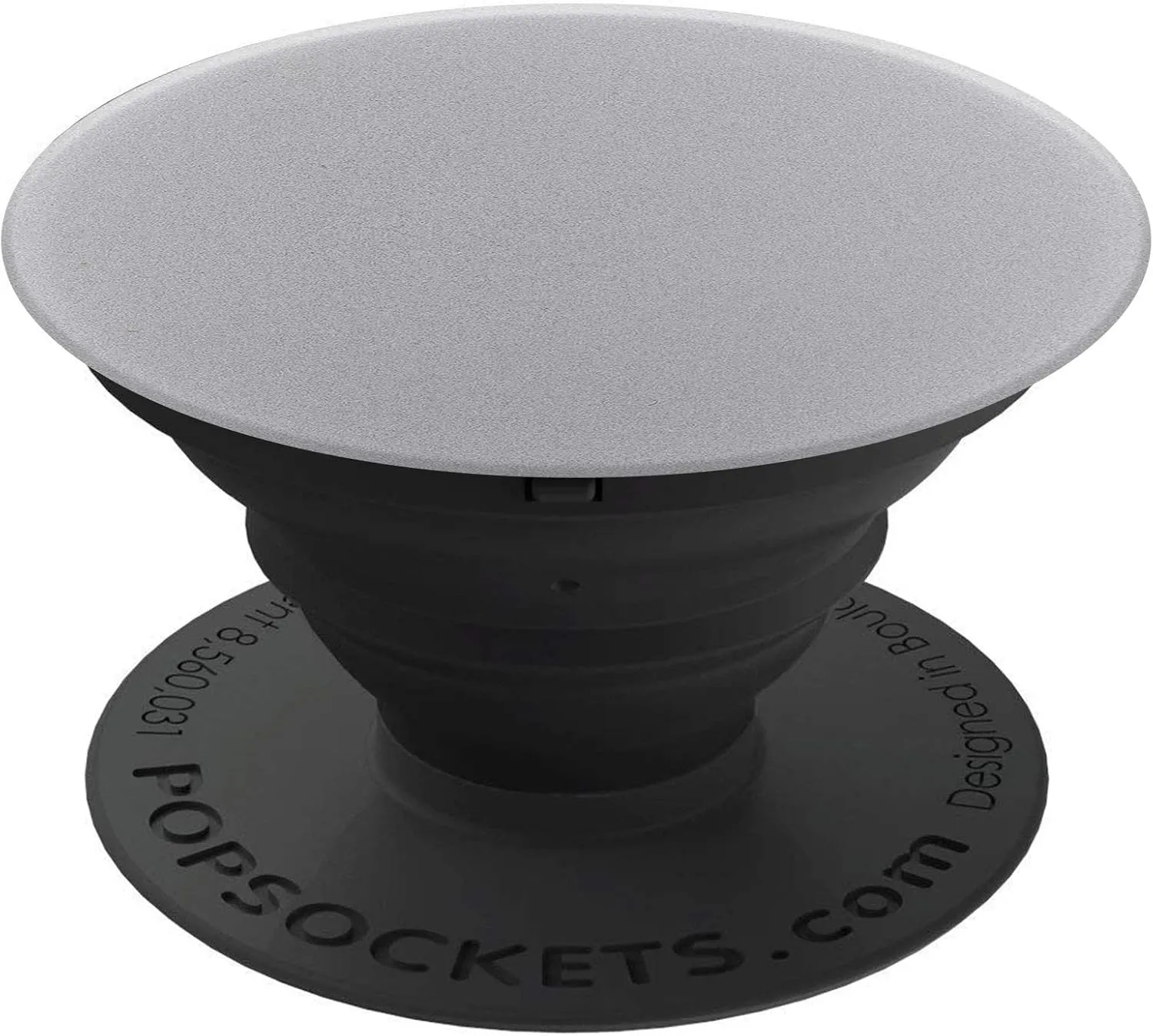 PopSockets: Collapsible Grip & Stand for Phones and Tablets - Aluminum Grey